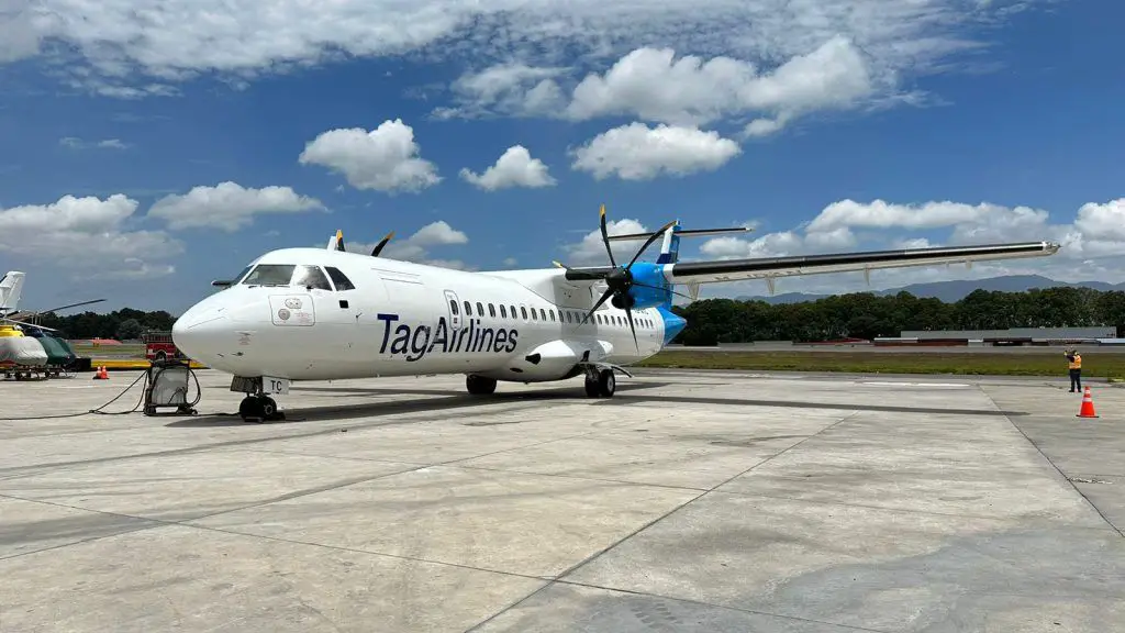 tag atr72-500 third plane flights destinations routes