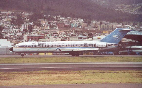 História Tame Boeing 727-200 HC-BHM