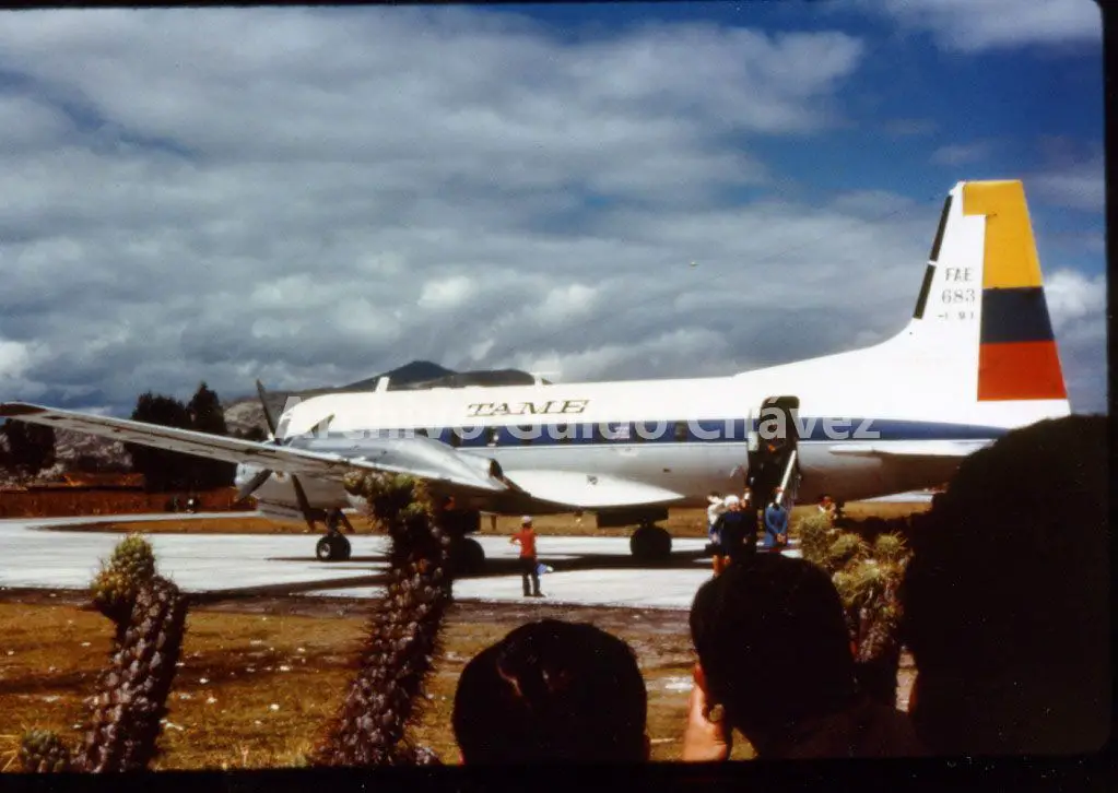 História Tame Avro 748 FAE-683 HC-AUE