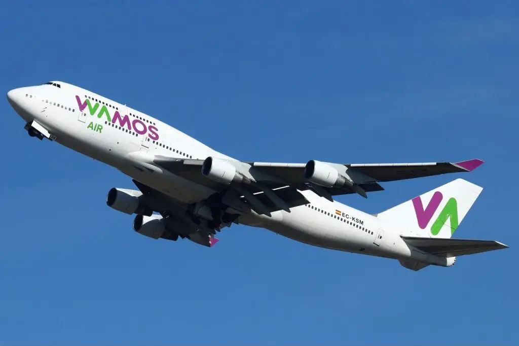 Boeing 747-400 vuelve a Ecuador con Wamos y LATAM