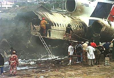 accidente Cubana Quito TU-154