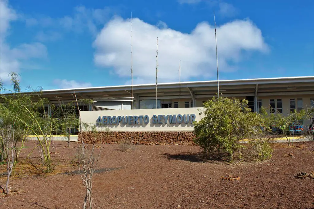 Aeropuerto ecológico de Seymur de Baltra Galapagos