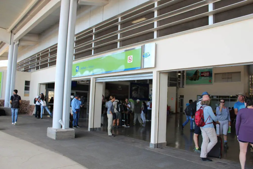 Aeropuerto ecológico de Seymur de Baltra Galapagos