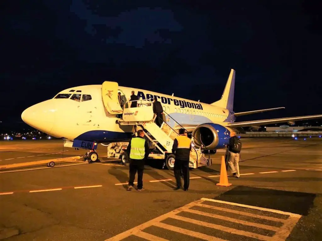 Aeroregional autorizada a volar a Loja y Coca