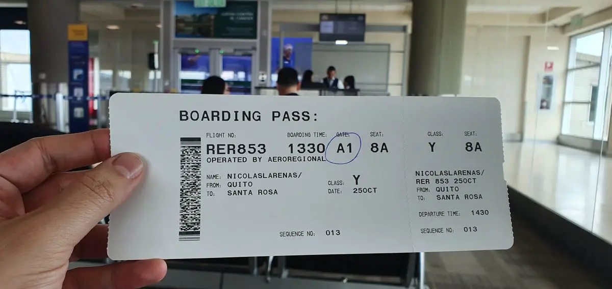 inaugural vuelo quito santa rosa aeroregional