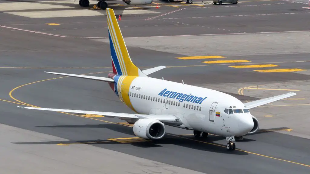 aeroregional caracas quito ecuador venezuela vuelo vuelos ruta horario costo paquete agencia de viaje aerolinea