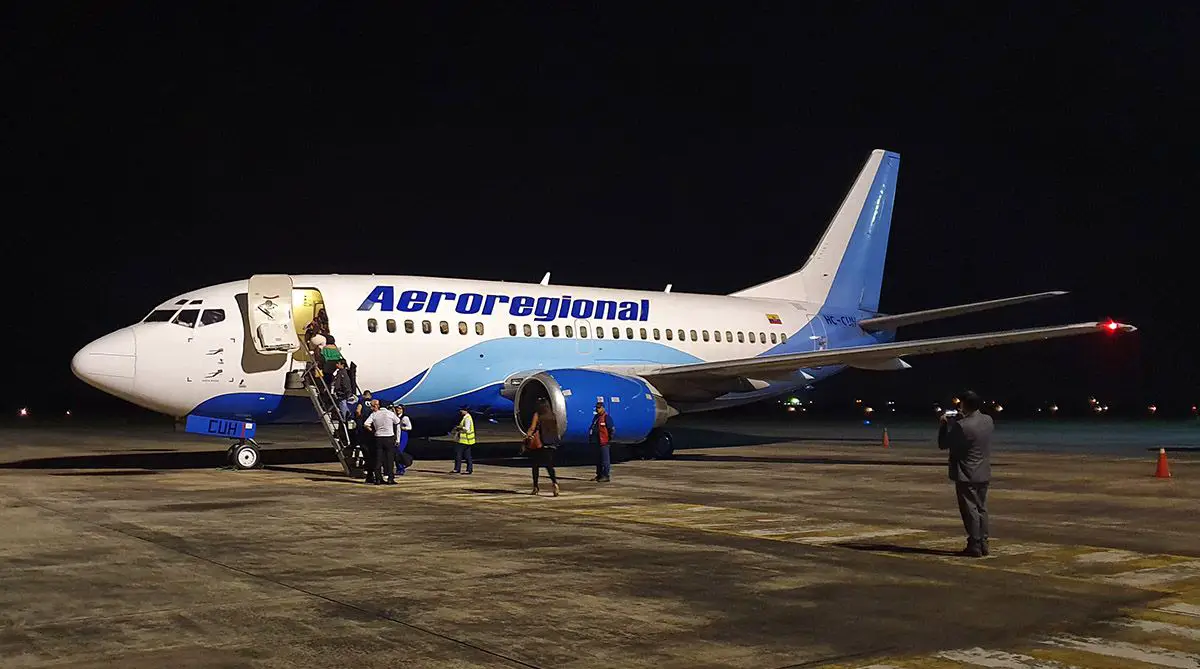 Aeroregional va por vuelos a Lago Agrio y Esmeraldas desde Quito Aeroregional Lago Agrio Esmeraldas quito