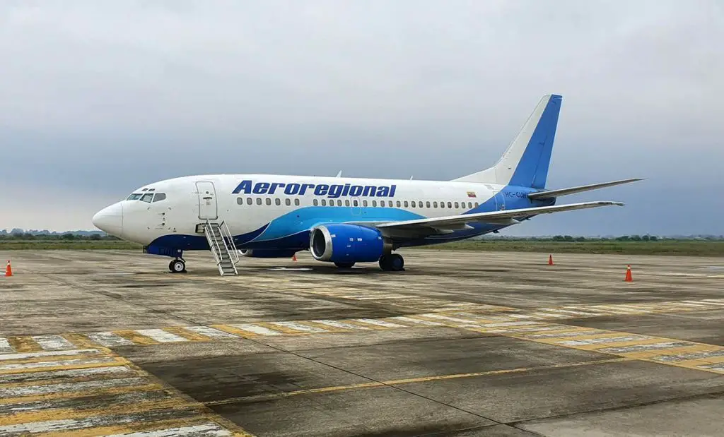 Aeroregional vuela al Coca