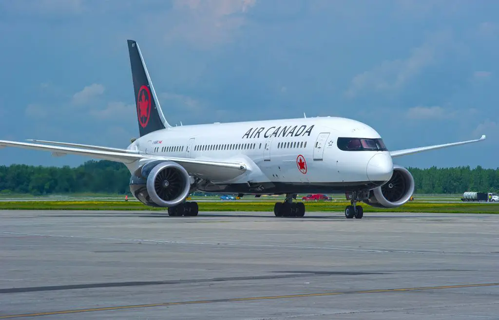 Air Canada flights mexico caribbean international