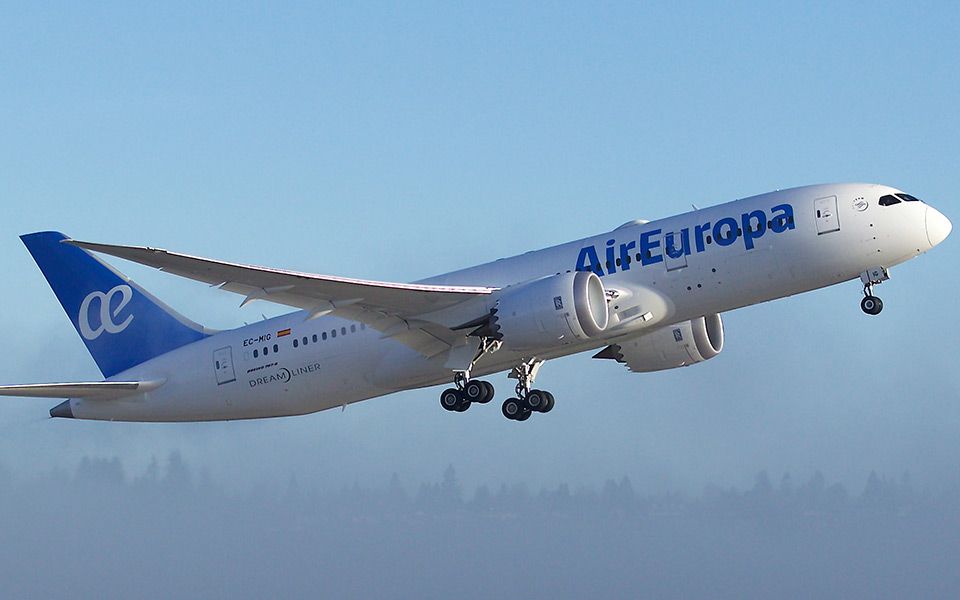 Air Europa voará com o Boeing 787 para o Equador a partir de julhoil Madrid Air Europa volará con el Boeing 787 ecuador quito guayaquil madrid