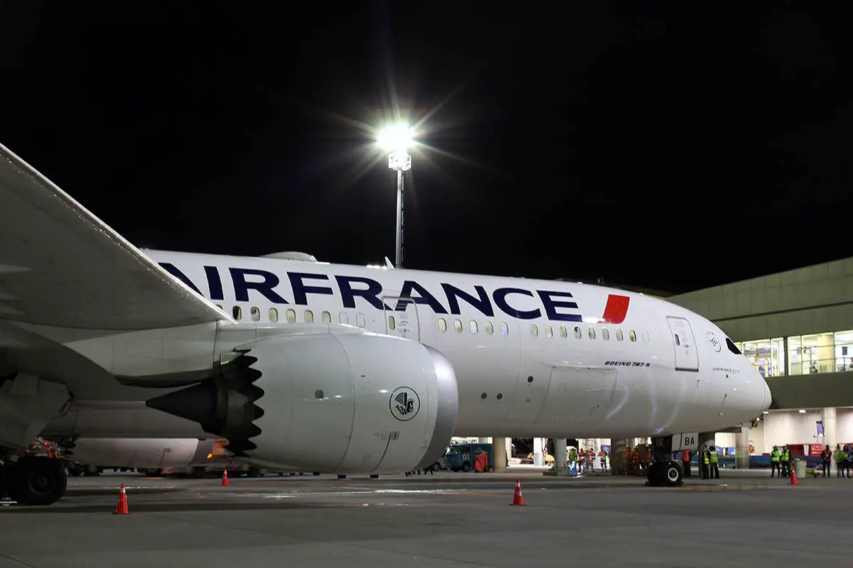 primer vuelo boeing 787 dreamliner quito ecuador air france