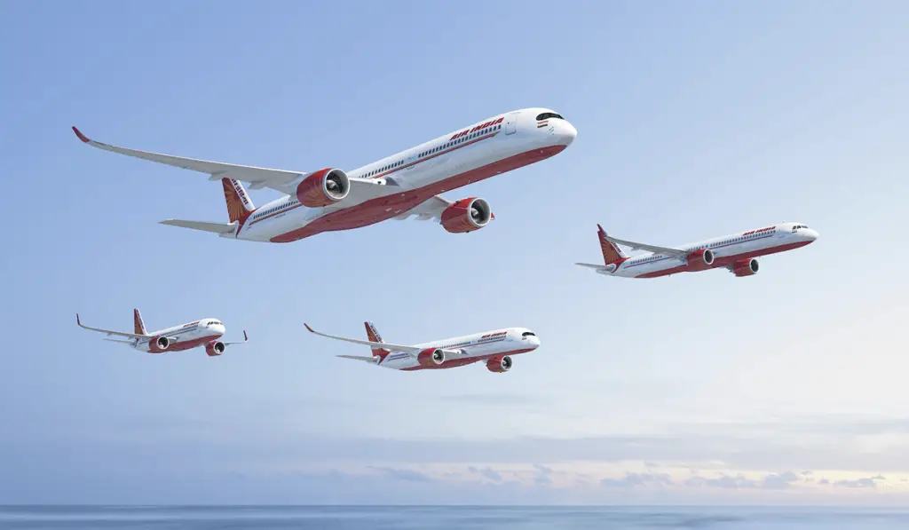 air india pedido aviones masivo millones costo airbus boeing