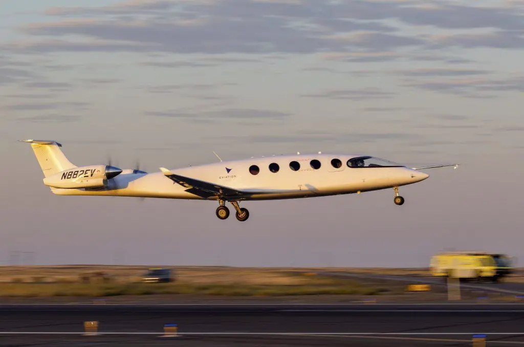 Alice primer avión eléctrico pedidos vuelos dhl