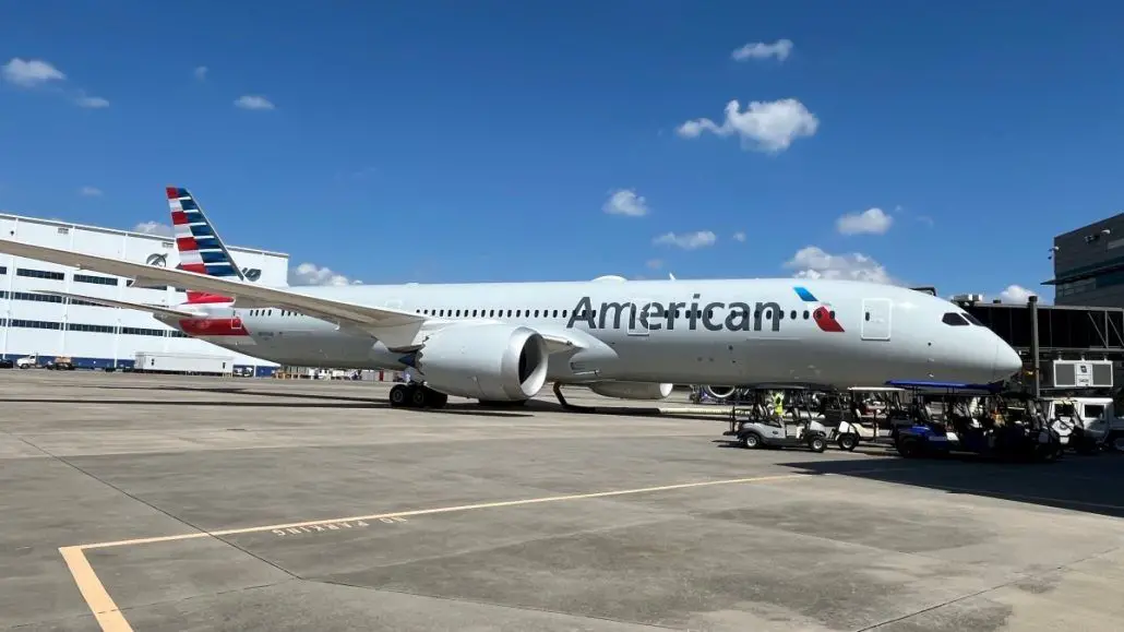 american airlines flota aviones Boeing 787 mil 1000 aerolínea vuelo vuelos servicio avion