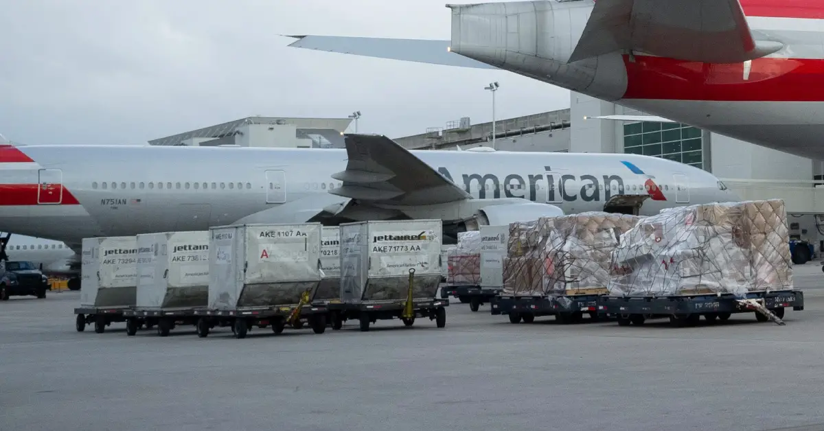 American Airlines se prepara en Sur América para la vacuna american airlines transporte vacuna sur américa
