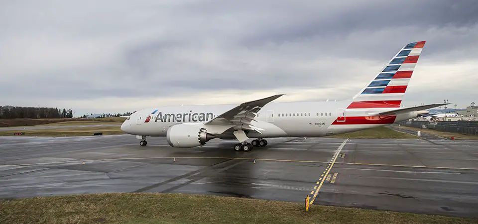 Boeing americano 787 Quito