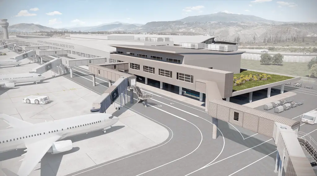 ampliacion terminal del Aeropuerto de Quito 2020