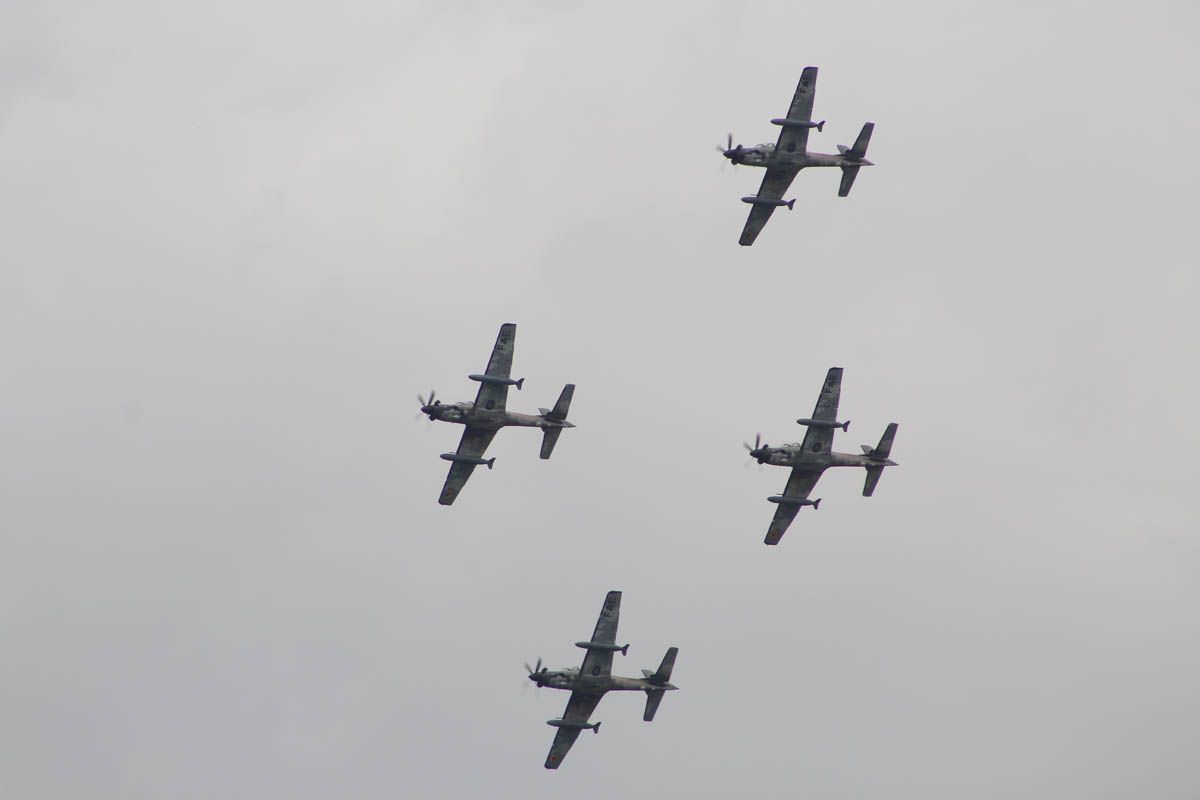 celebracion 25 años batalla aerea del cenepa ecuador peru