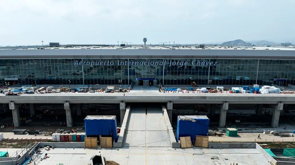 March is postponed 2025 inauguration of new airport terminal passengers international airport Jorge Chavez de Lima airlines flights public transportation how to get there price
