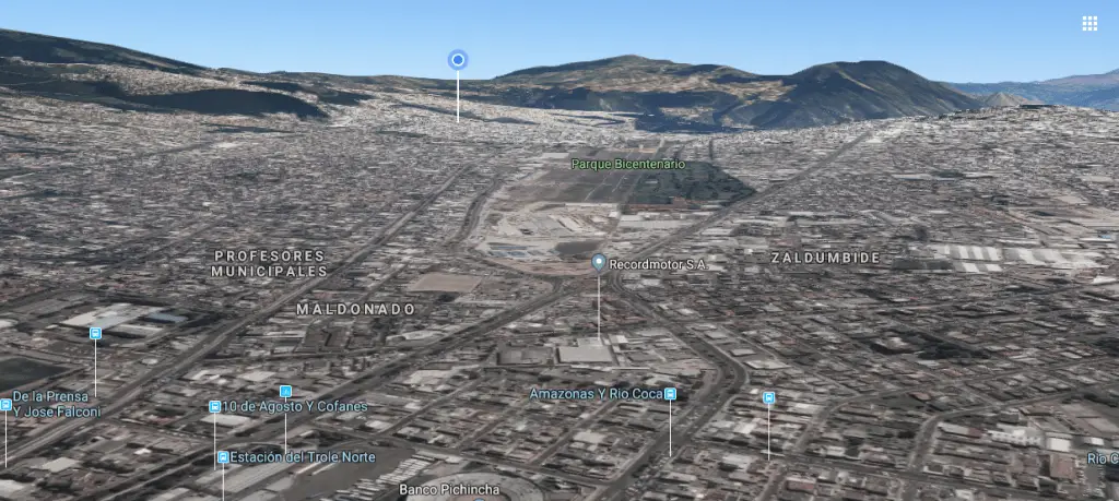 aproximacion antiguo aeropuerto de Quito SEQU