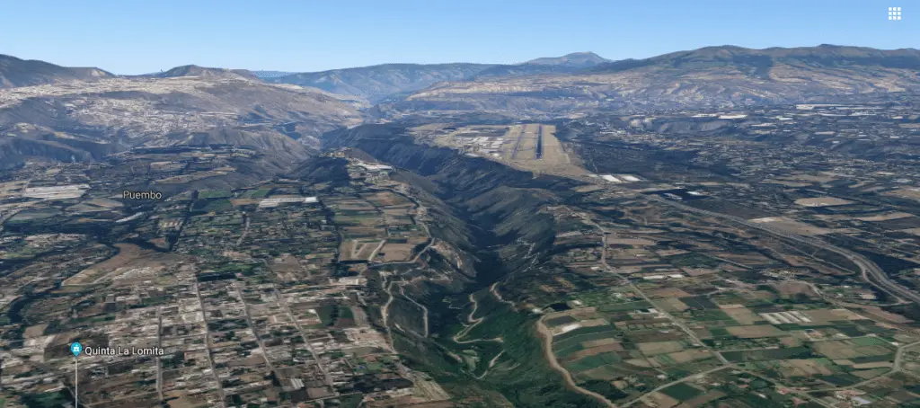 aproximacion nuevo aeropuerto de Quito SEQM