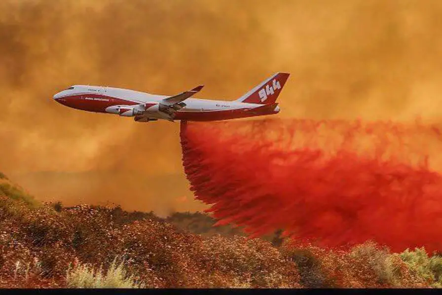 Así es el Boeing 747 Supertanker Boeing 747 Supertanker