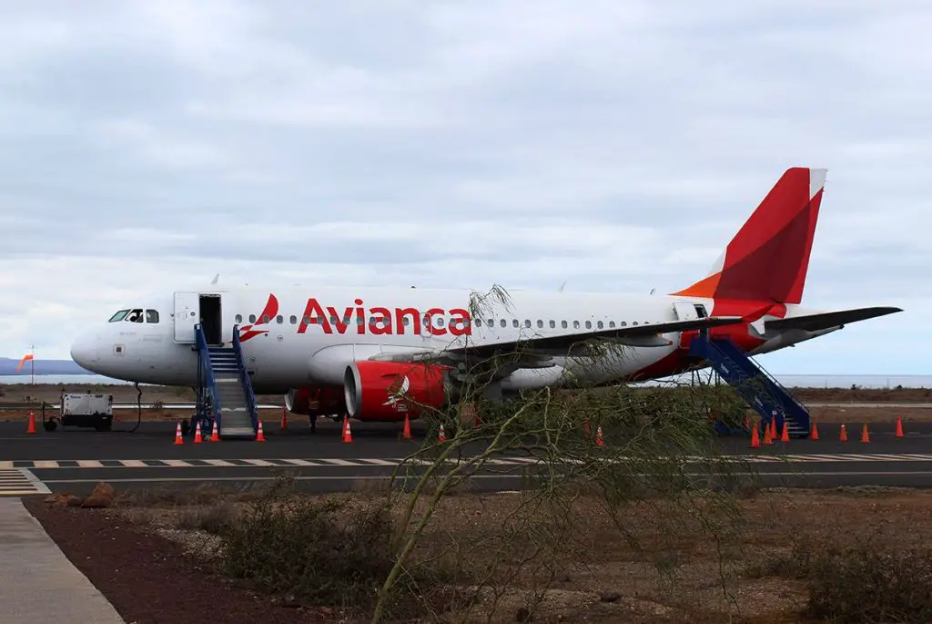 Avianca voos Galápagos baltra san cristobal quito guayaquil