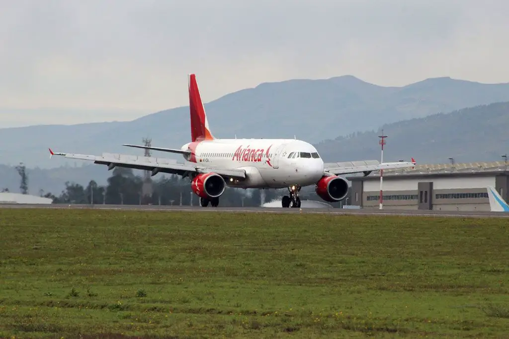 rutas internacionales de Avianca Ecuador