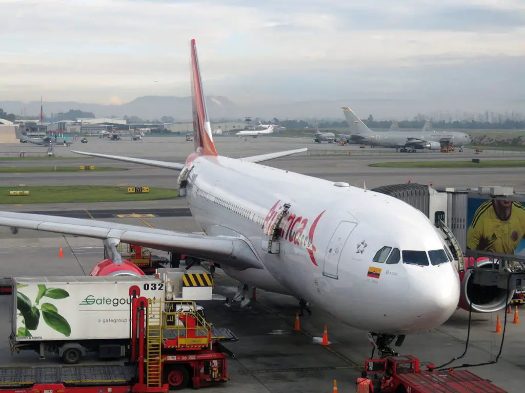 Asuncion and Montevideo from Bogota