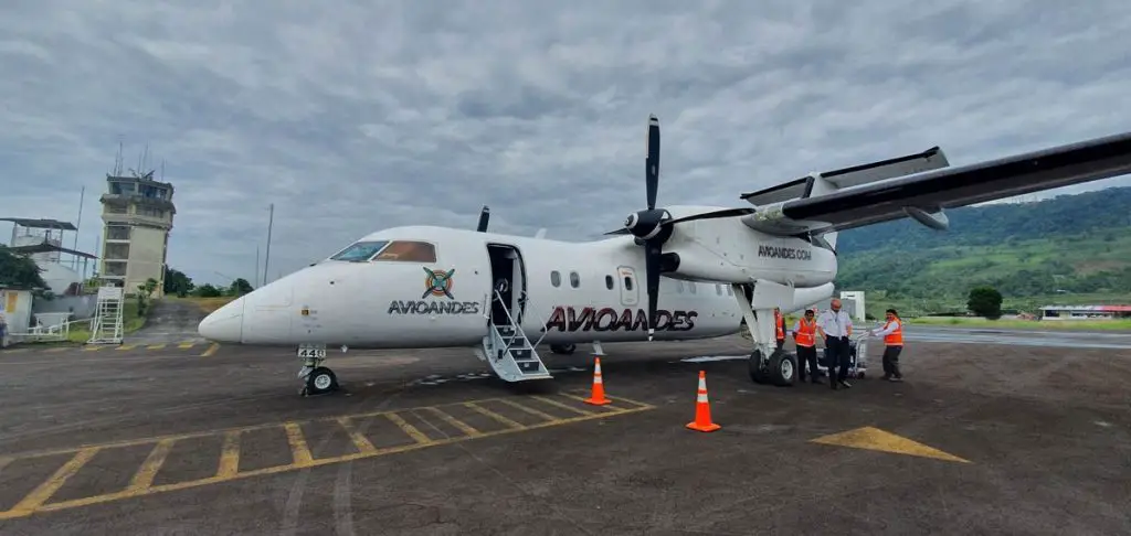 Avioandes chárter Quito Macas