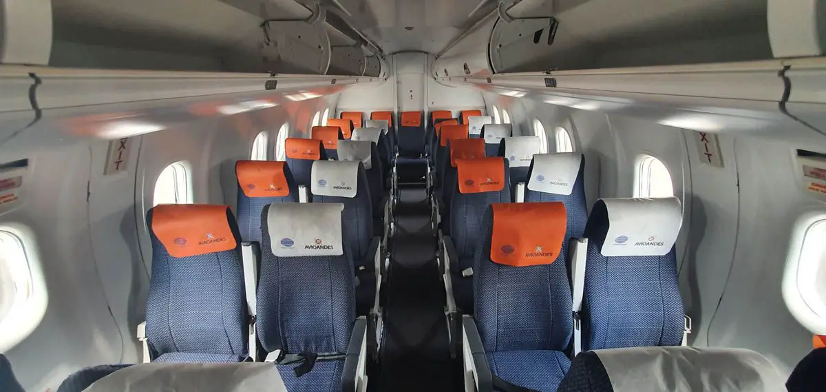 reporte de vuelo charter avioandes quito macas