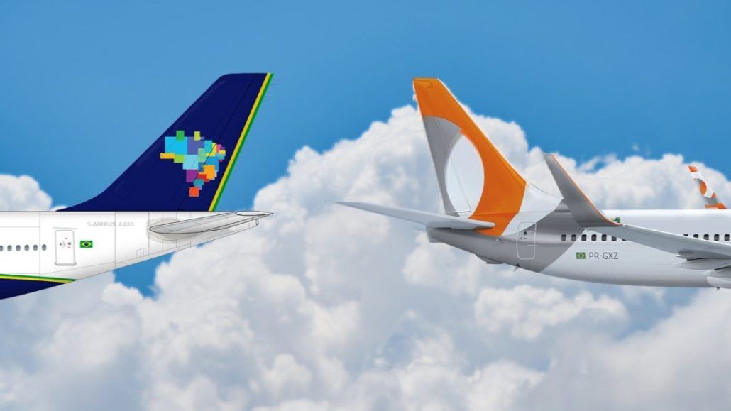 agreement memorandum merger union airline GOL Azul group Abra flight flights routes destinations alliance