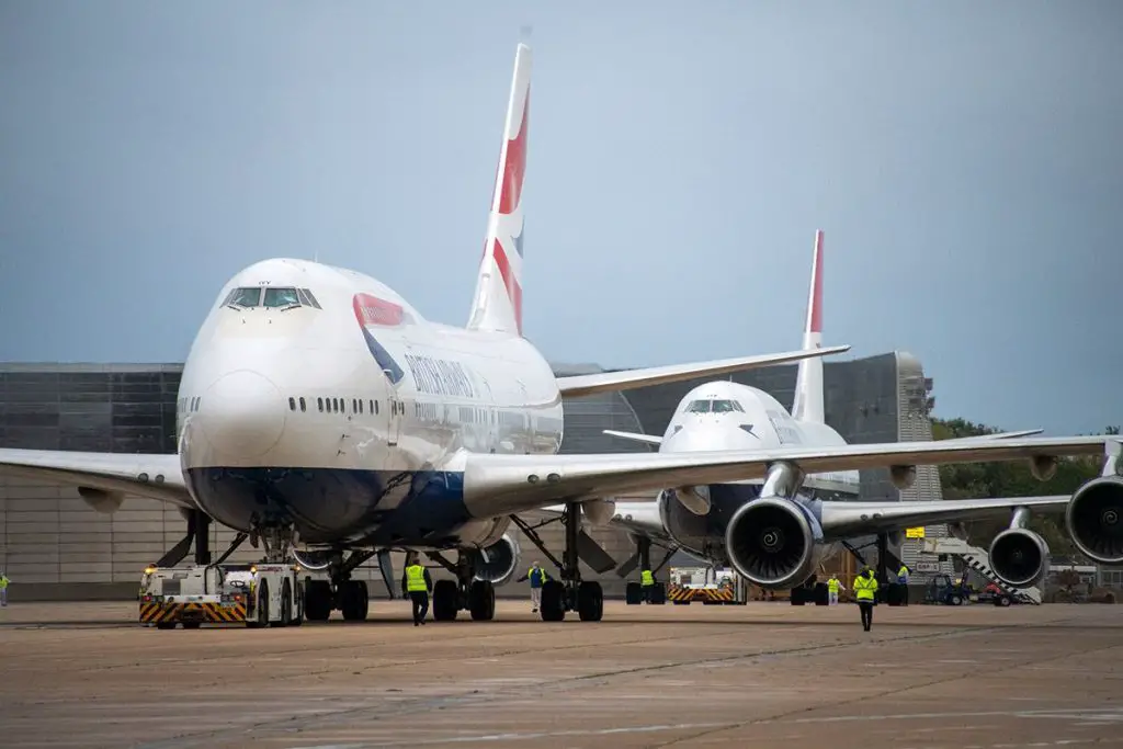 últimos Boeing 747 British Airways Heathrow