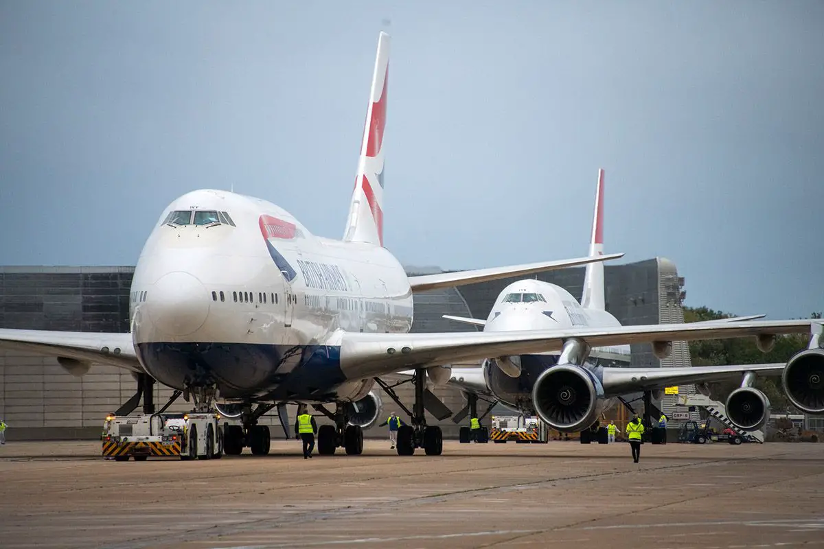 Heathrow se despide de los dos últimos Boeing 747 de British últimos Boeing 747 British Airways Heathrow