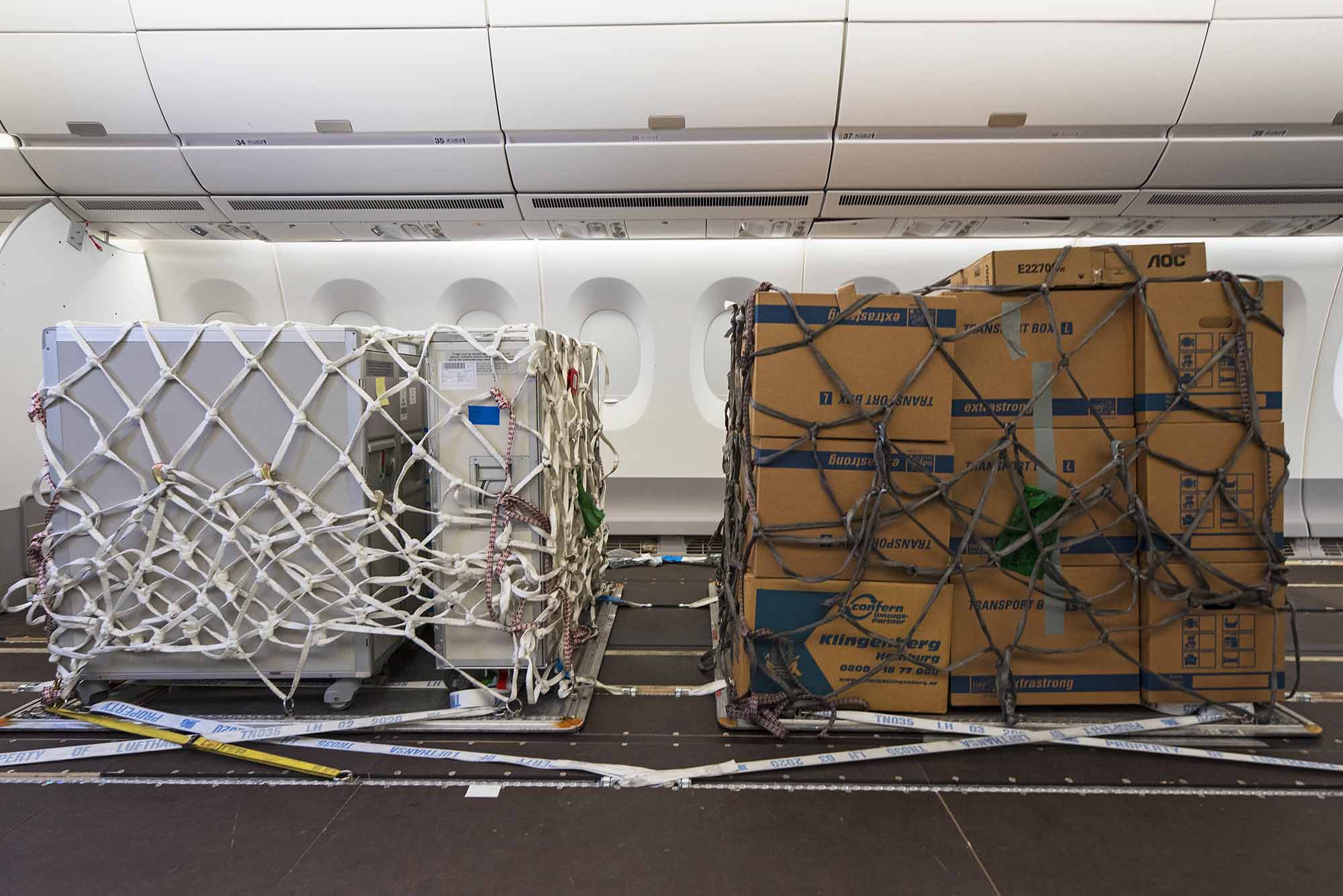 certificado airbus transporte carga aviones pasajeros