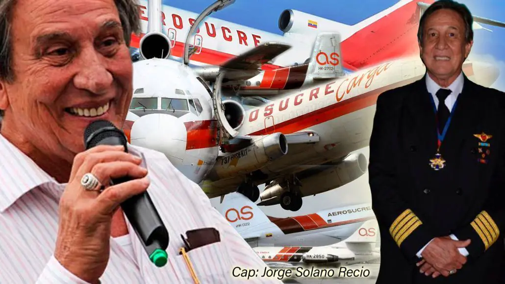 Hoy rendimos homenaje al capitán aviateur Jorge Solano Recio, gerente y fundador de la aerolínea carguera colombiana Aerosucre quien falleció el 25 de mayo pasado
