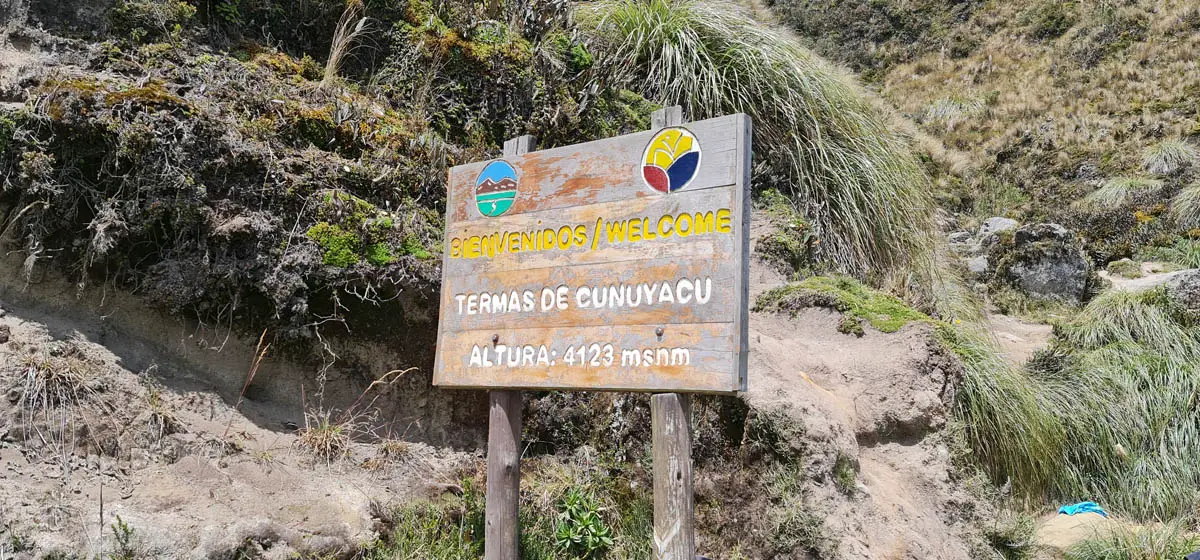 cascadas terma cunuyacu como llegar donde es ilinizas
