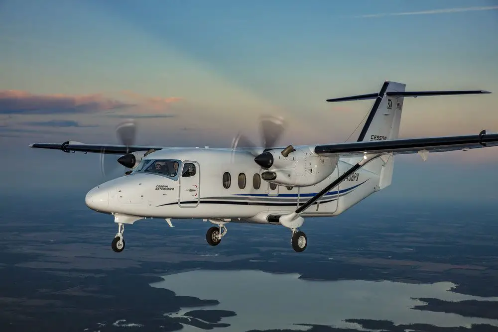 Cessna SkyCourier obtiene la certificación de tipo de la FAA Cessna SkyCourier FAA certificado nuevo avion de carga fedex express