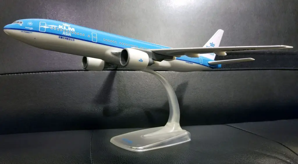 Gánate un avión a escala de KLM