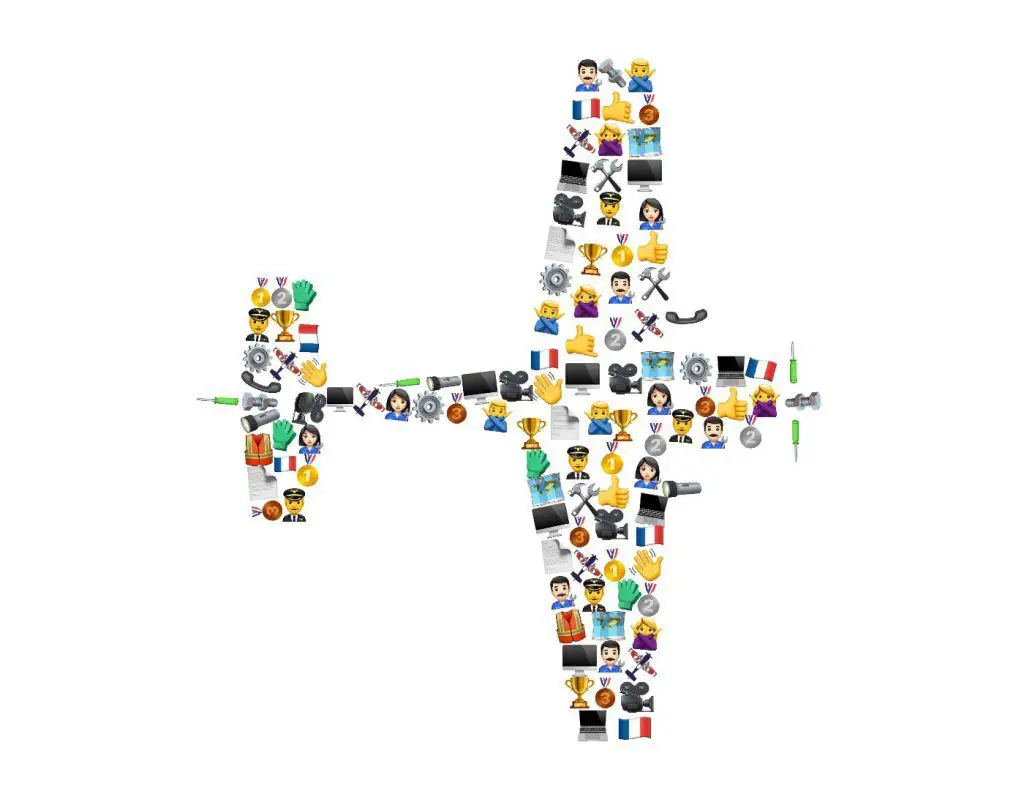 emoji avión dia mundial del emoji