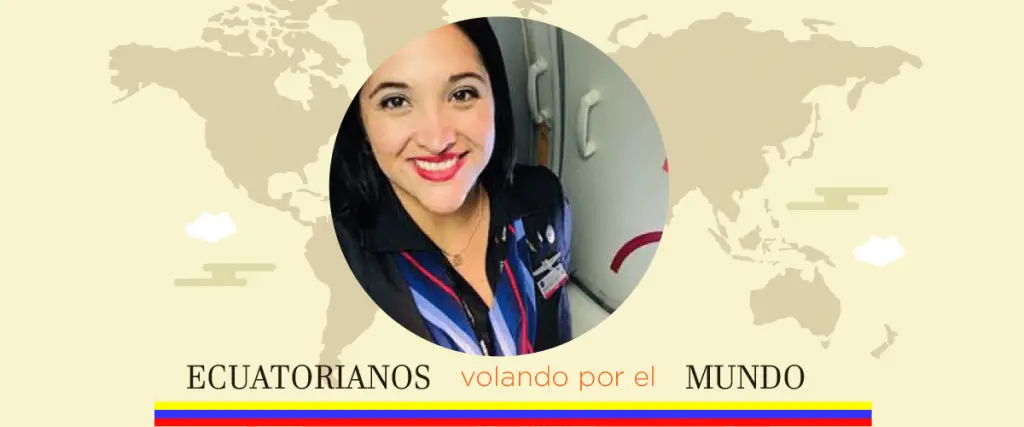 María Verónica García cabin crew at American Airlines