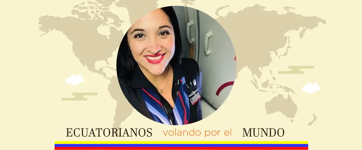 María Verónica García tripulante de cabina en American Airlines María Verónica García tripulante de cabina en American Airlines