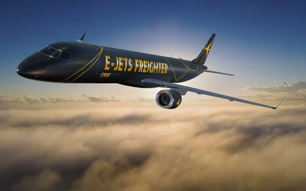 embraer e190f e195f conversion pasajeros a carga p2f