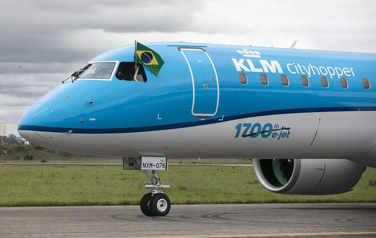 Embraer entrega el E-Jet 1700 E-Jet 1700 aviones entregados E-jet vuelos flota