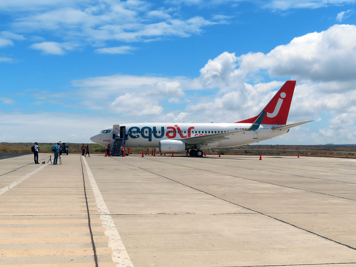 EquAir inició sus vuelos comerciales equair vuelos comerciales quito guayaquil baltra san cristobal galapagos cuenca manta coca loja lago agrio esmeraldas
