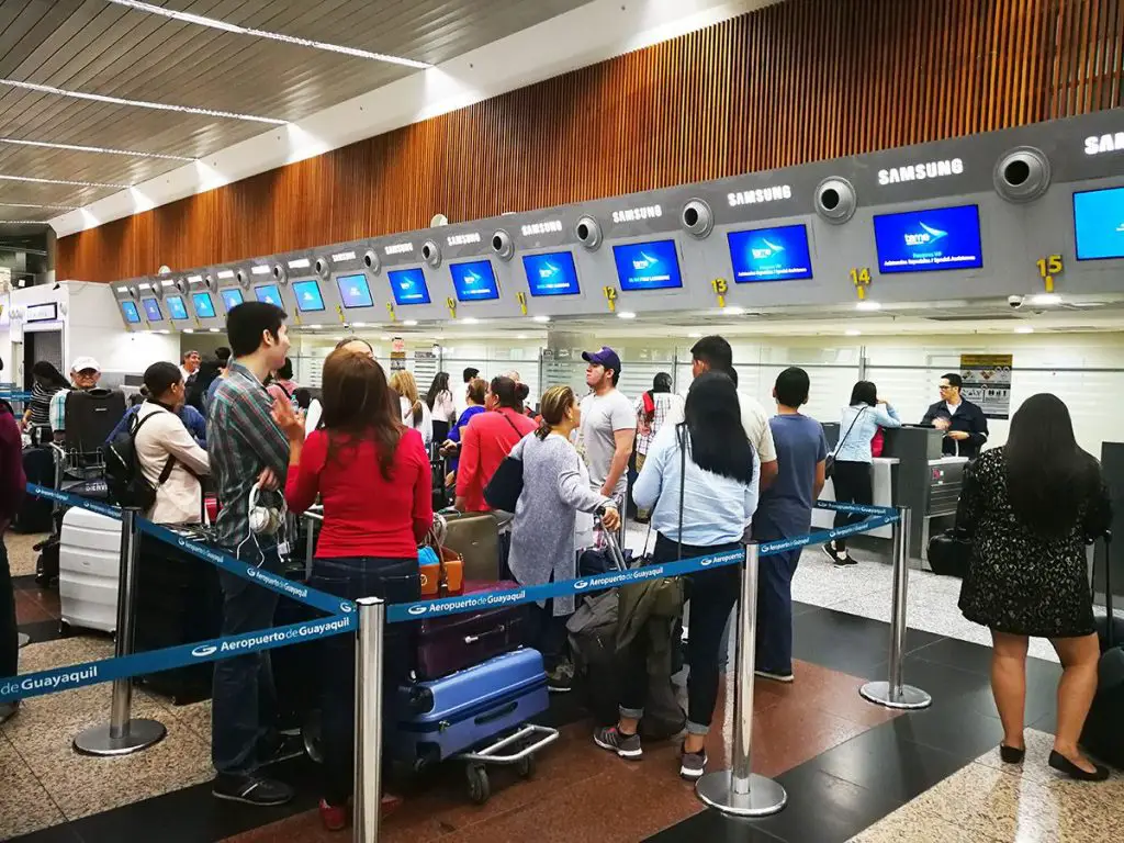 turistas estrangeiros Equador 2019