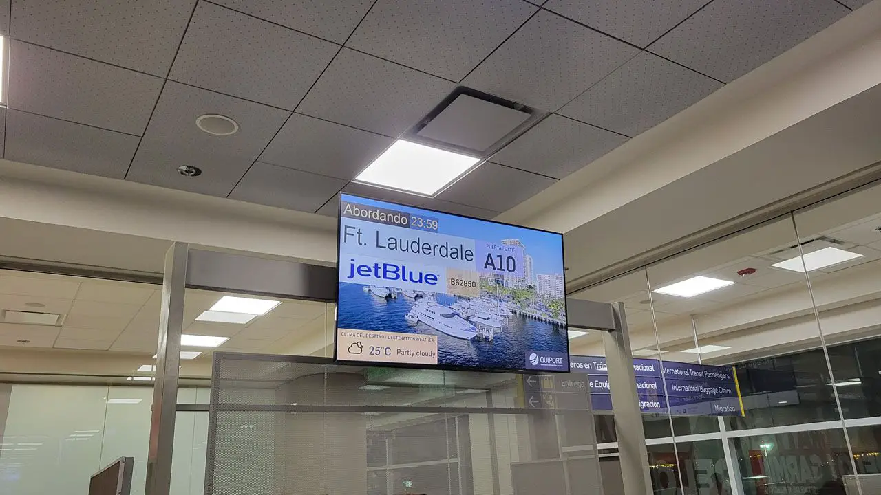 relatório de voo jetblue quito fort lauderdale nova york