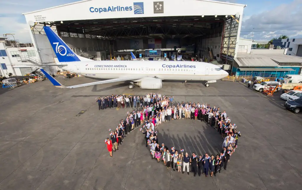 Copa Airlines celebra 70 años de historia