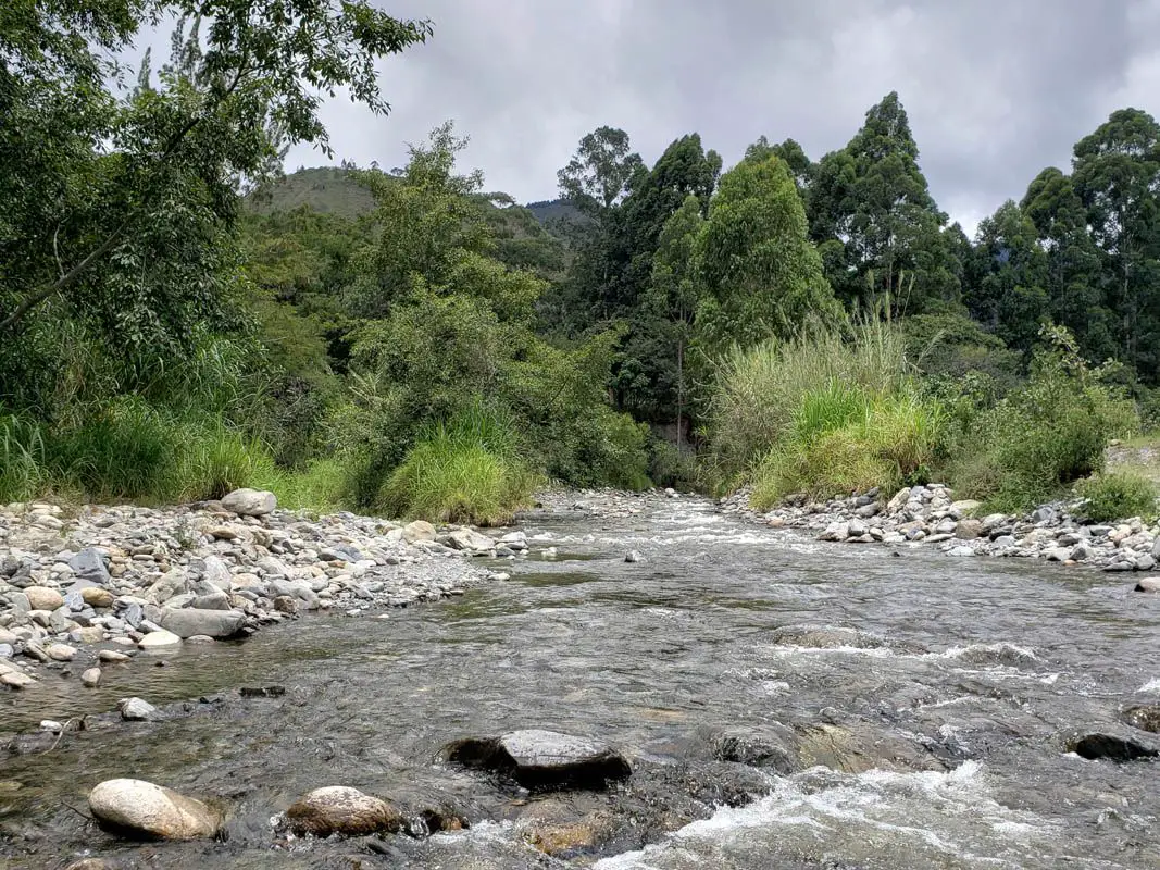 rio de agua magina de vilcabamba loja