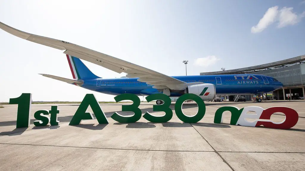 ita airways airbus a330neo itinéraires vols destinations alitalia